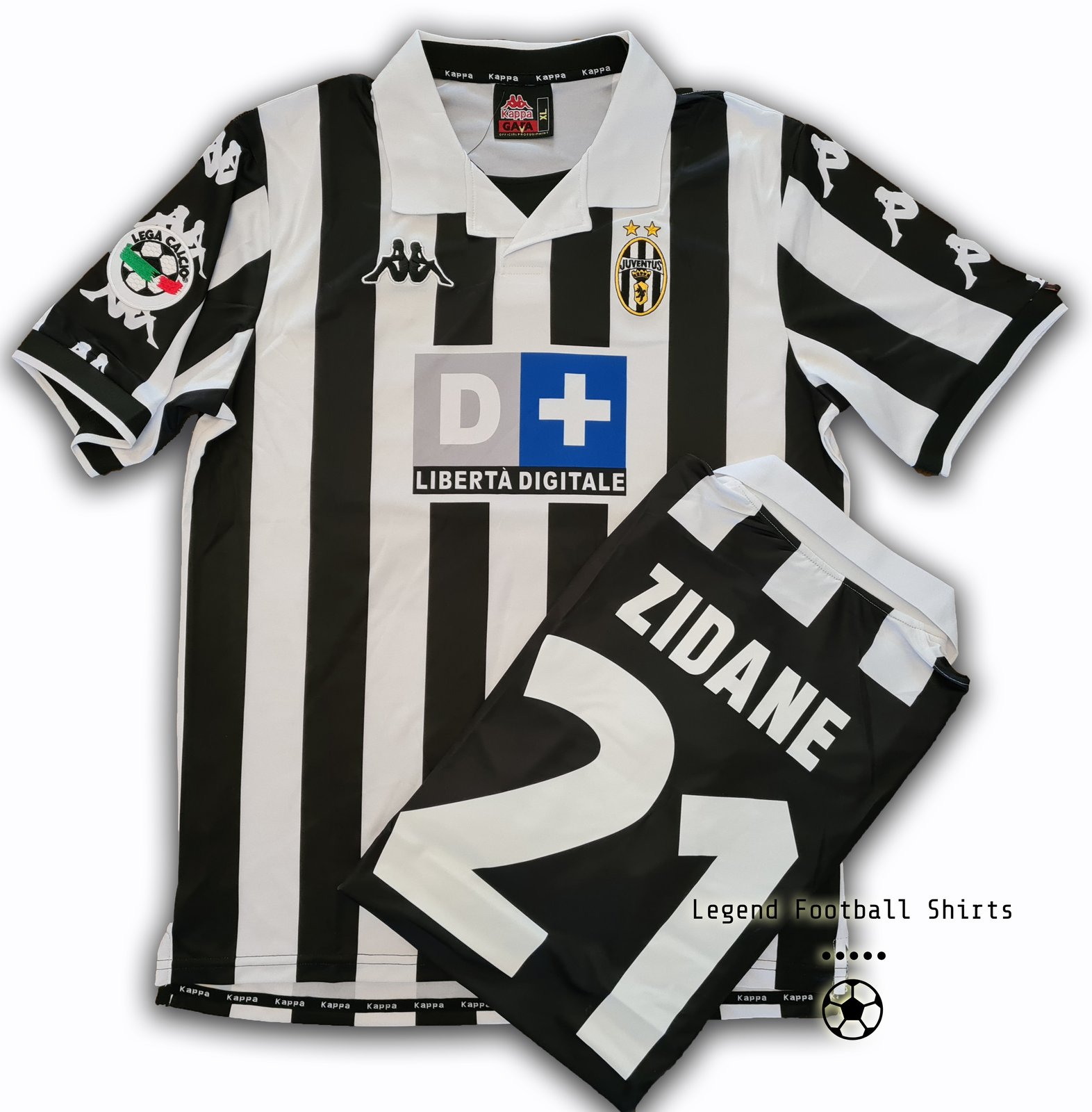 Juventus 1999 2000 shirt ZIDANE | Legend Football Shirts